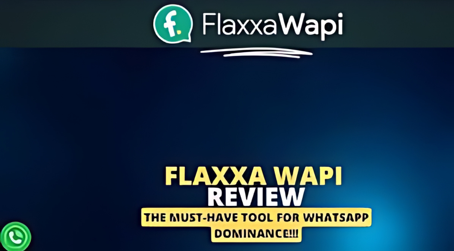 Flaxxa Wapi Review