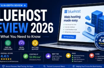 bluehost review 2026
