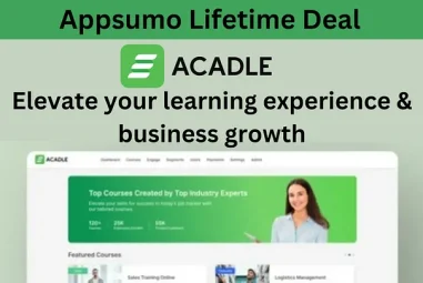 Acadle Appsumo Lifetime Deal – Best LMS Software